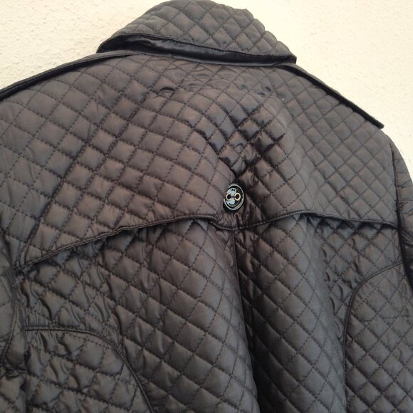 TRU TRUSSARDI, Women’s Quilted Jacket, Raincoat, Utility, Euro 48, Italy - Picture 9 of 11